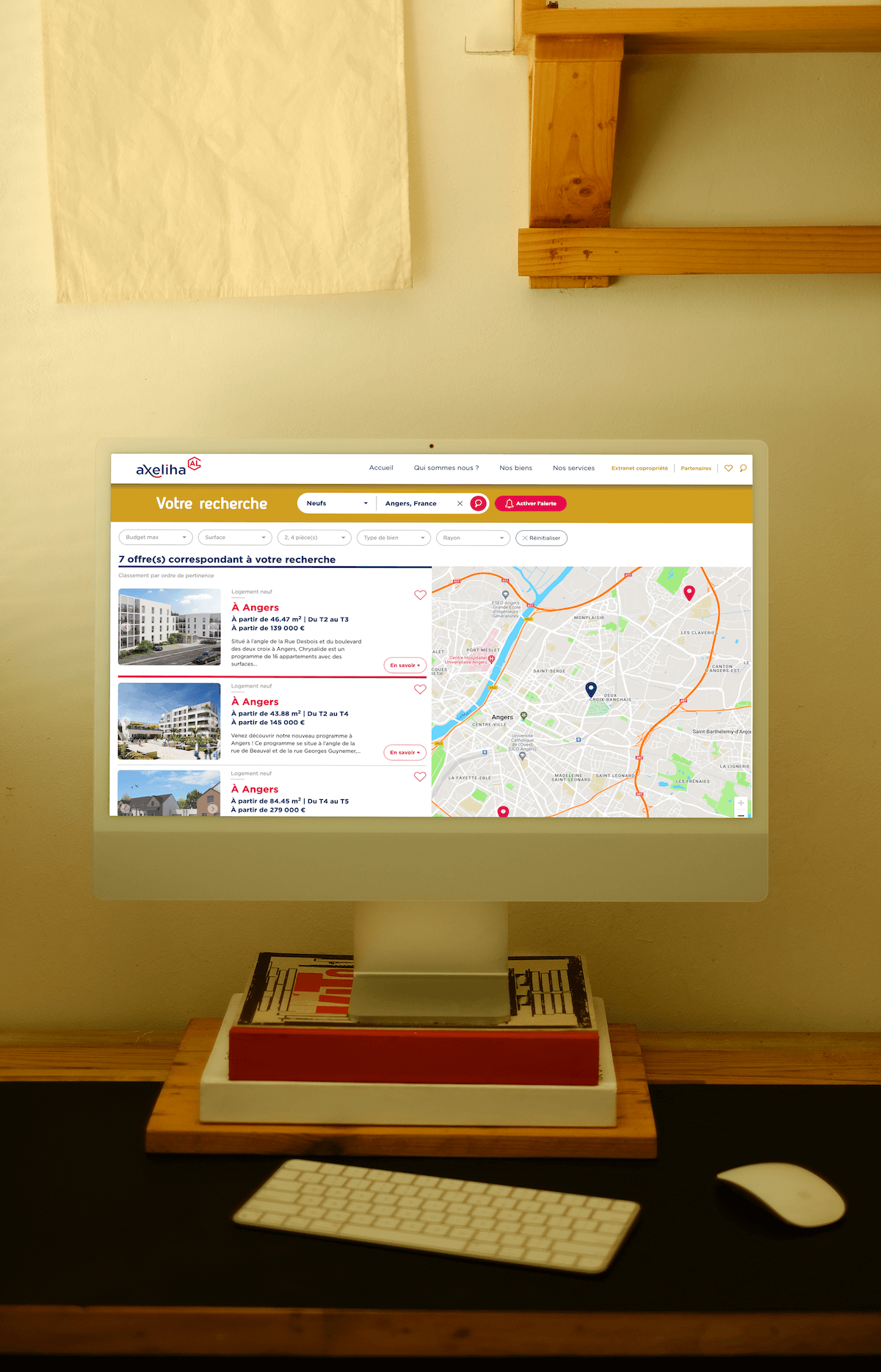 Site web d'Axeliha